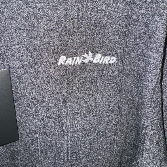 NWT Van Heusen Men’s Long Sleeve “Rain Bird” Polo Shirt Size XL - Picture 2 of 7